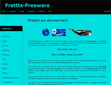 Tablet Screenshot of ecological.frettts-freeware.com